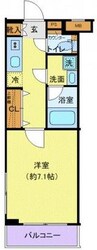 クレヴィスタ武蔵小杉の物件間取画像